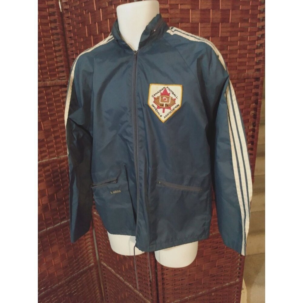 Vintage 80s CFL Canadian Football League Officials Association Jacket Medium